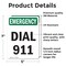 Signmission Safety Culture Sign, 5 in Width, Vinyl Decal, Rectangle OS-2PACK-EM-D-57-V-10447 - alternate 5